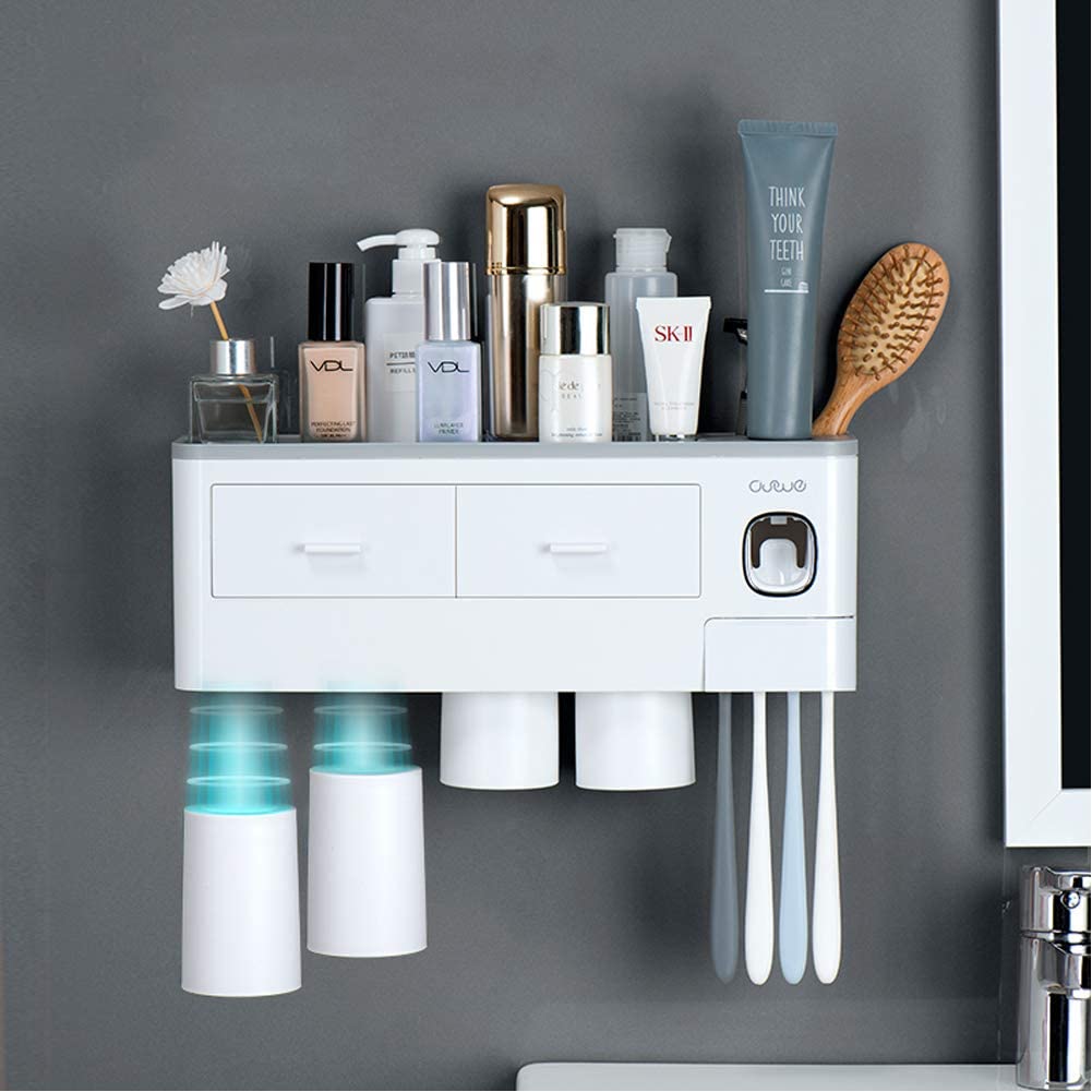 Aesthetic Multi-functional Toothbrush Holder - Weloveinnov