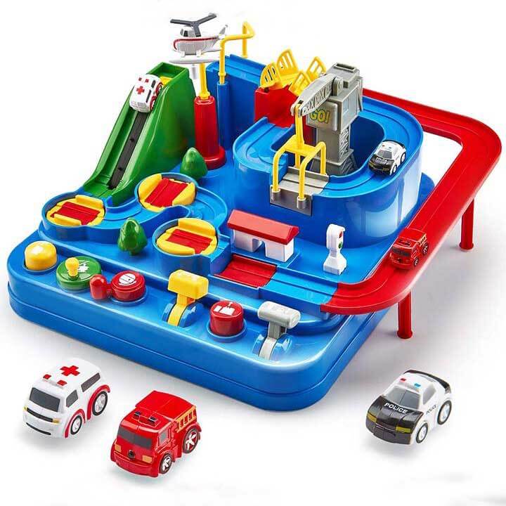 Car Adventure Toys Interactive Track Playset