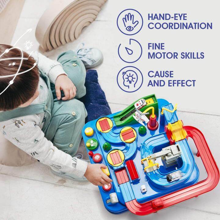 Car Adventure Toys Interactive Track Playset