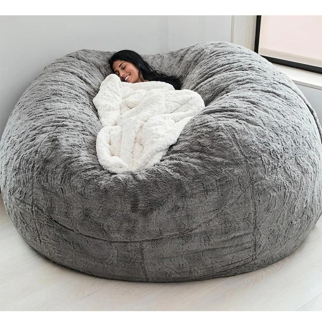 Giant Fur Bean Bag