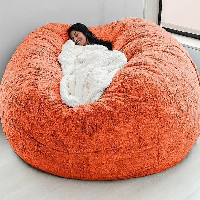 Giant Fur Bean Bag