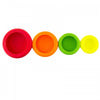 Reusable Silicone Fruit Vegetable Storage Cover Food Huggers (4 pieces)