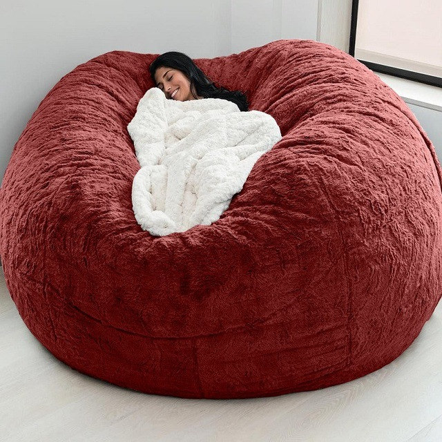 Giant Fur Bean Bag