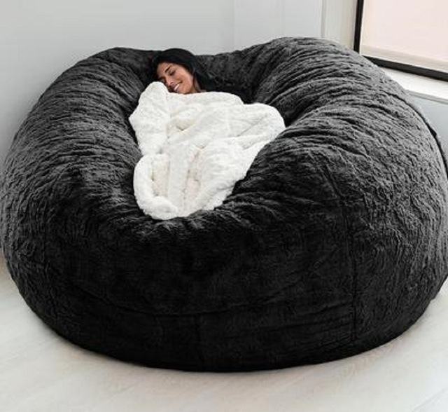 Giant Fur Bean Bag