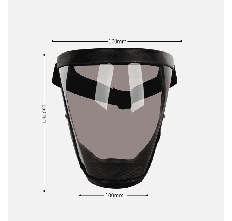 Full Face Protection Industrial Mask For Pesticide Spraying