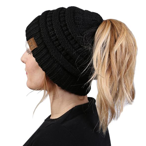 Ponytail Beanie - Weloveinnov