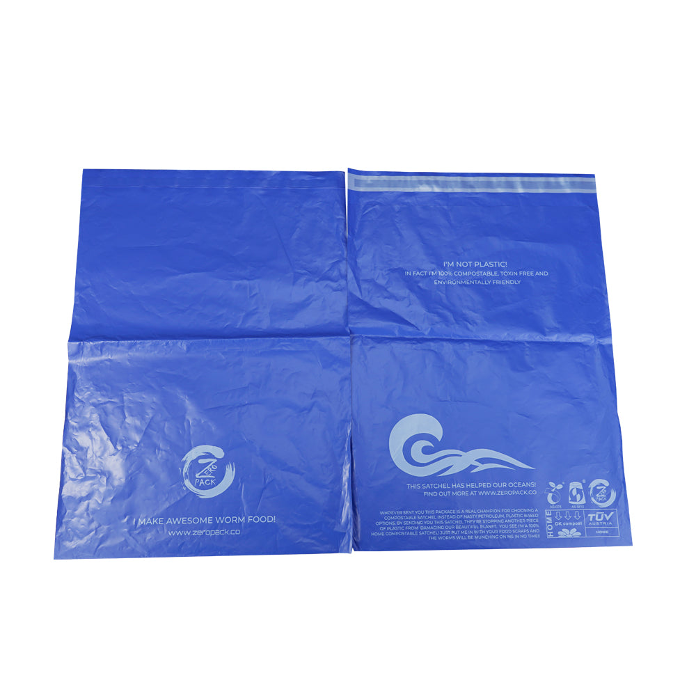 25pcs Eco-Mailer 100% compostable, biodegradable, Home Compost certified courier/mailer bags