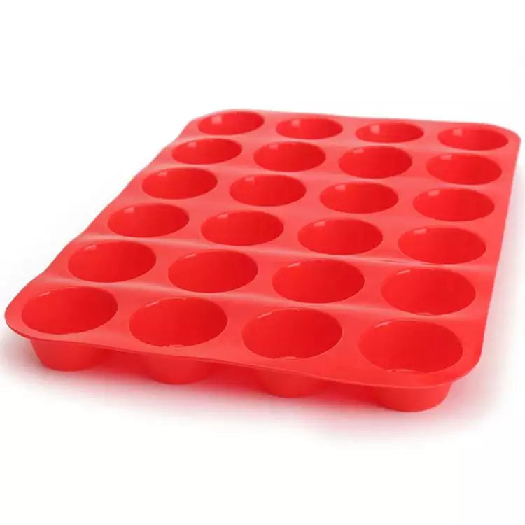 Non-Stick Silicone Baking Mould for Muffins, Cupcakes and Mini Cakes