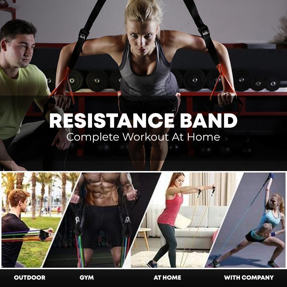 RESISTANCEBAND™ COMPLETE WORKOUT AT HOME - Weloveinnov