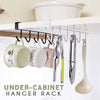 Under-Cabinet Hanger Rack (6 Hooks) - Weloveinnov