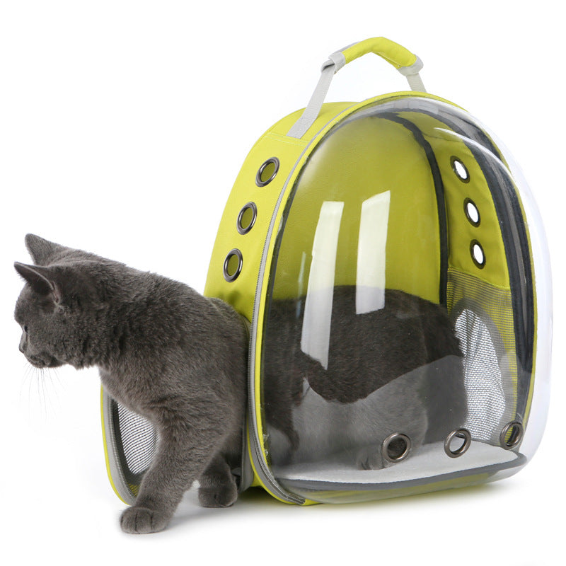 Sac à dos portable pour animaux de compagnie, capsule spatiale, bulle