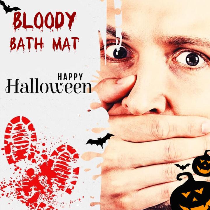 Halloween Flash Sale-Bloody Bath Mat(60% OFF) - Weloveinnov