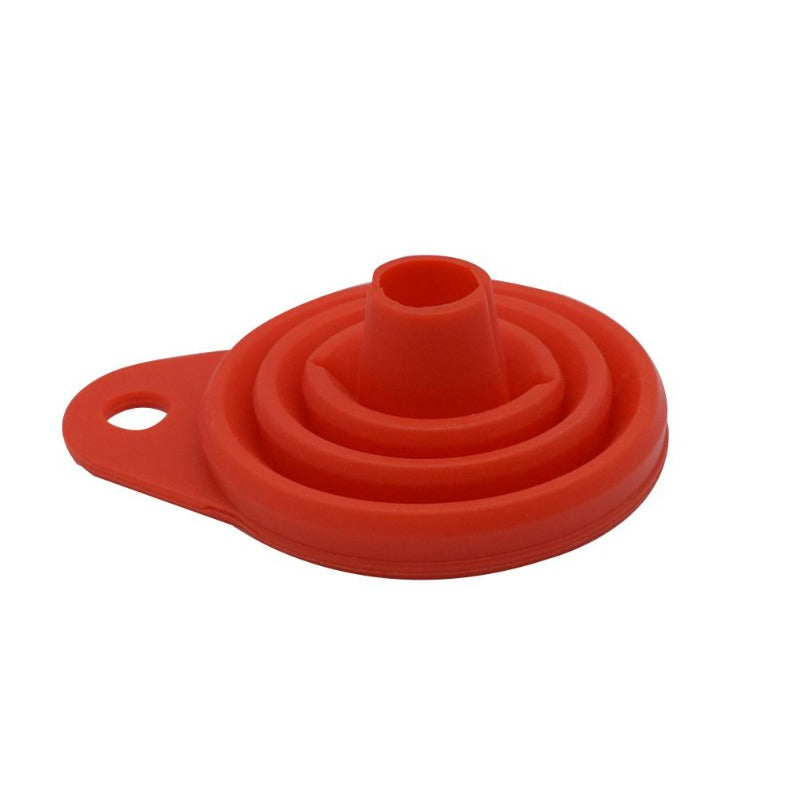 Easy Pour Collapsible Silicone Funnel no more mess