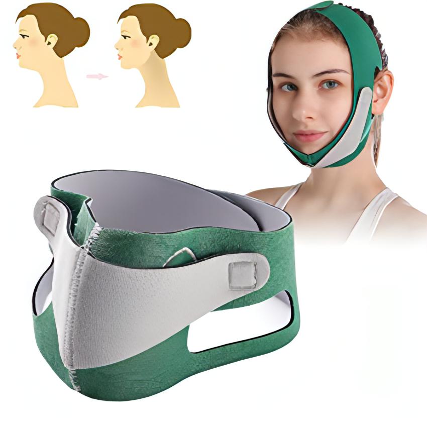 SINGLE STRAP CHIN REDUCER | Reusable V Line Mask Facial Slimming Strap Face Lifter