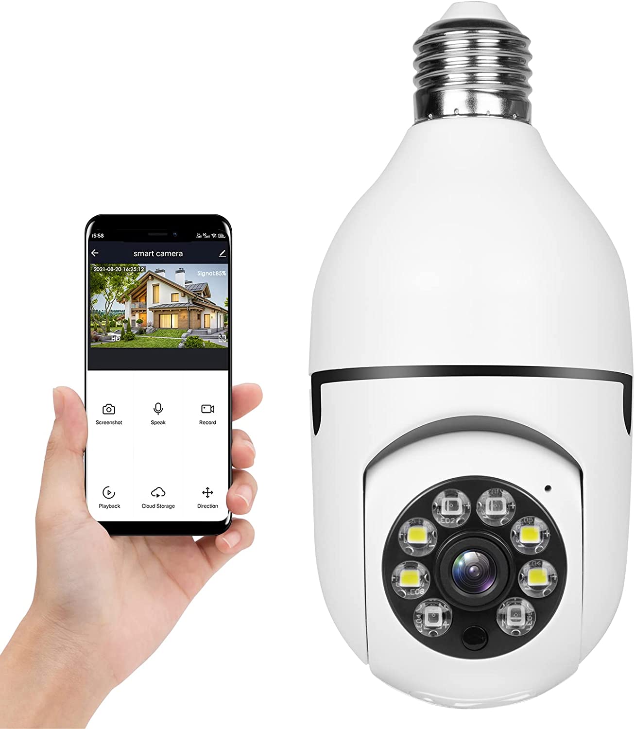 Light Bulb Security Camera