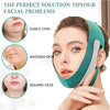 SINGLE STRAP CHIN REDUCER | Reusable V Line Mask Facial Slimming Strap Face Lifter