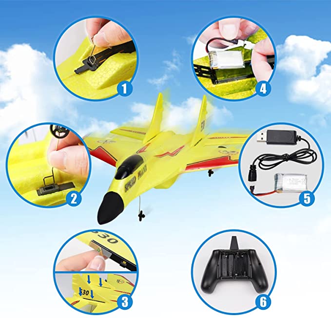 Sea, land and sky three habitats RC remote airplanes