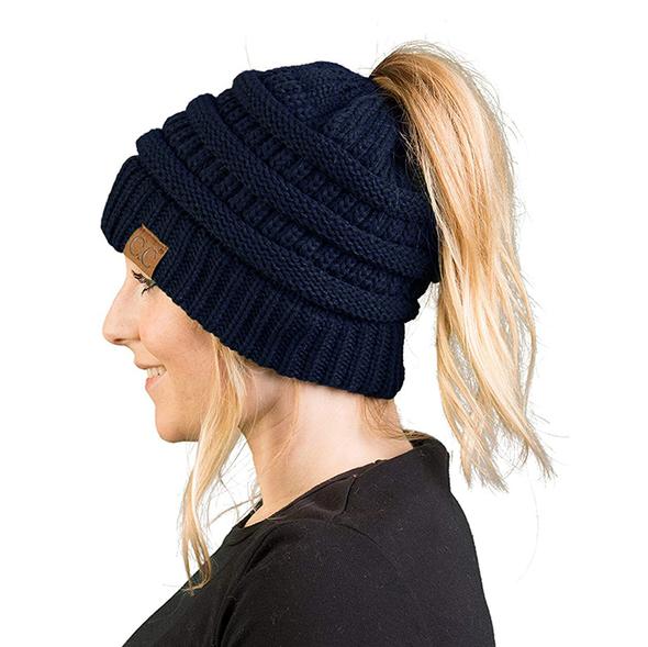 Ponytail Beanie - Weloveinnov