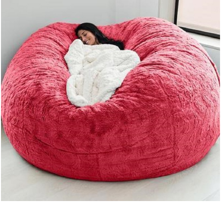 Giant Fur Bean Bag