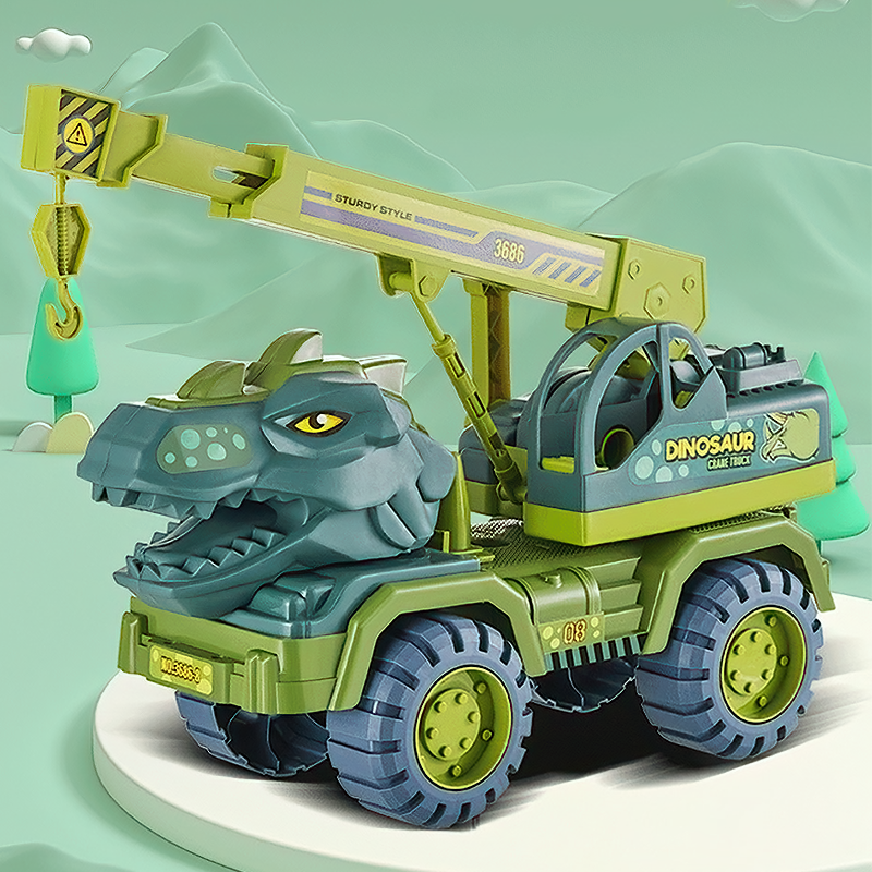 Dinosaur Truck Transport Carrier Vehicle Toy Car