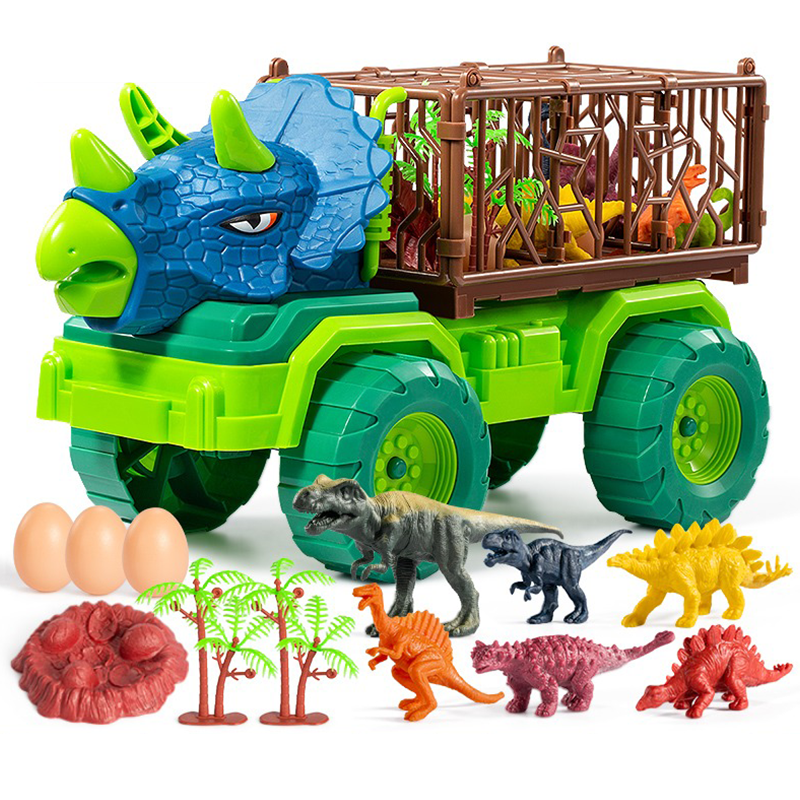 Dinosaur Truck Transport Carrier Vehicle Toy Car