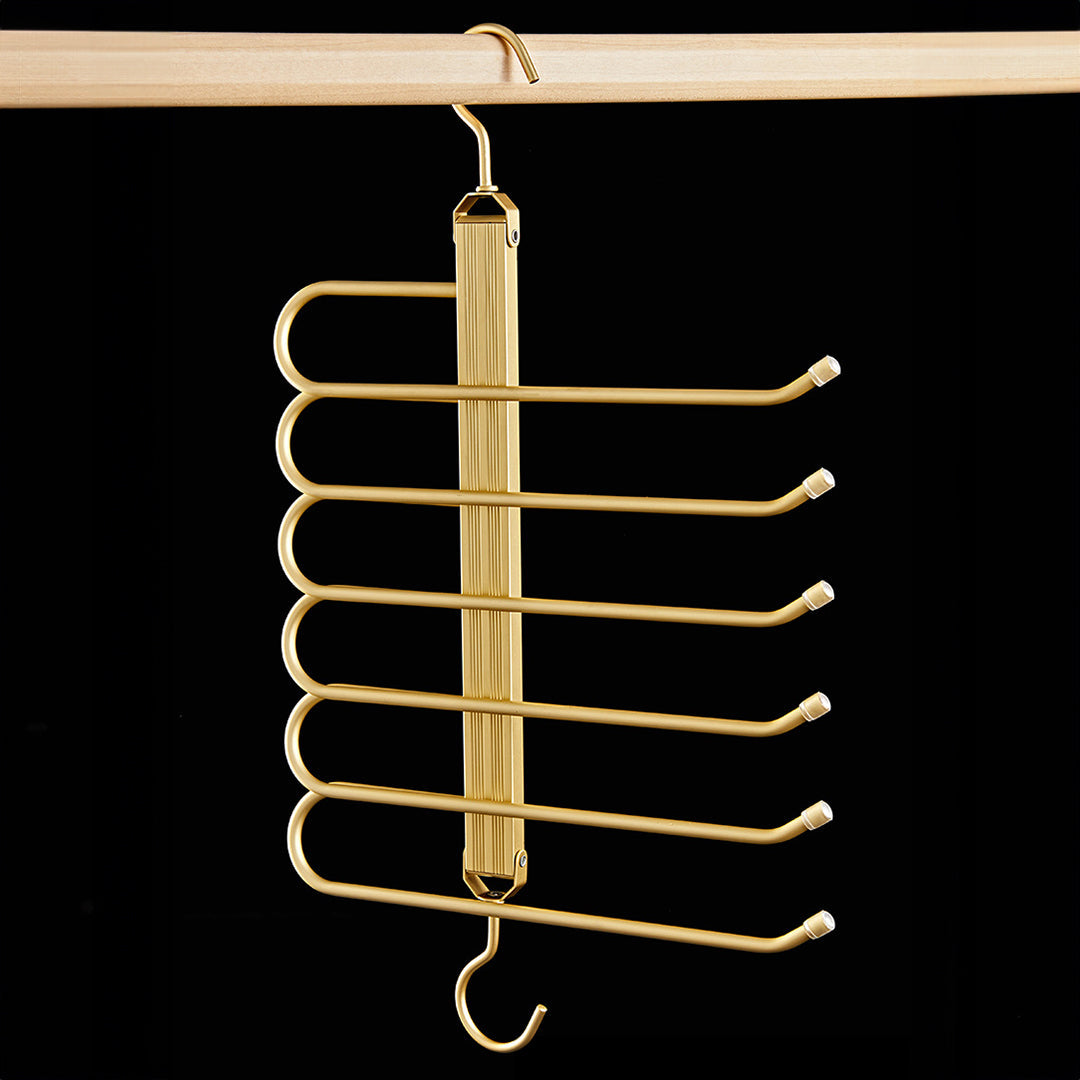 DesignTod™ Golden Space Saving Pants Hanger