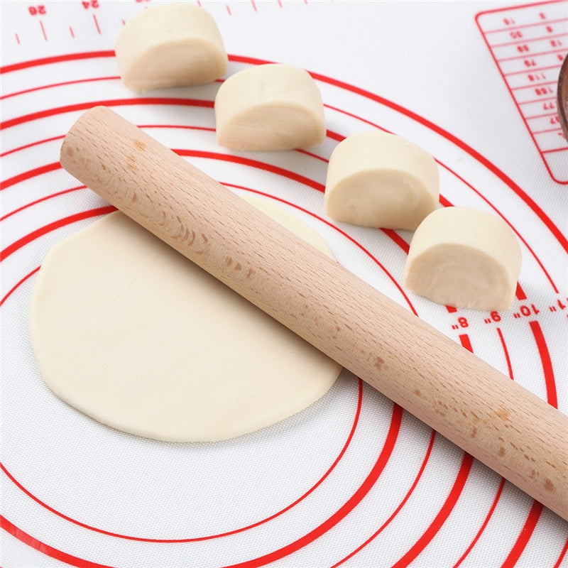 Silicone Baking Mat - Non-Stick Non-Skid Pastry Mat with Measurements