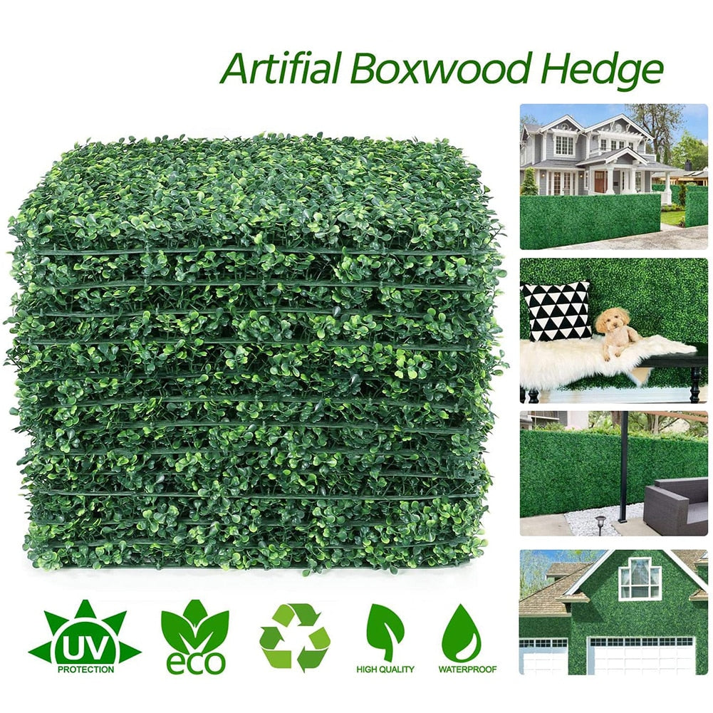 Ficus Boxwood Green Wall Panels - Weloveinnov