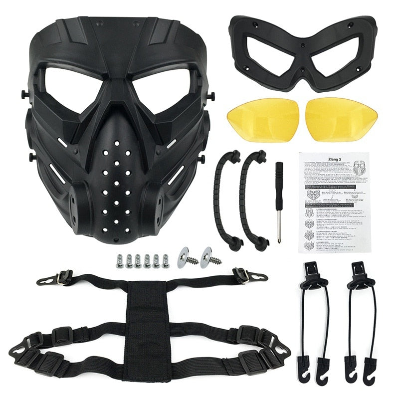 Full Face Protection Industrial Mask Anti-fog Face Shield