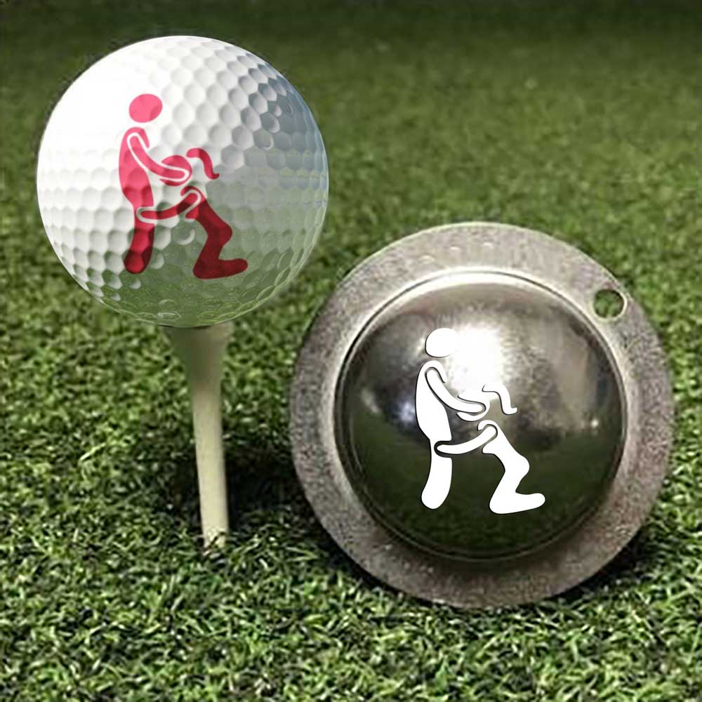 Golf Ball Funny Custom Marker Alignment Tool Mark Mold