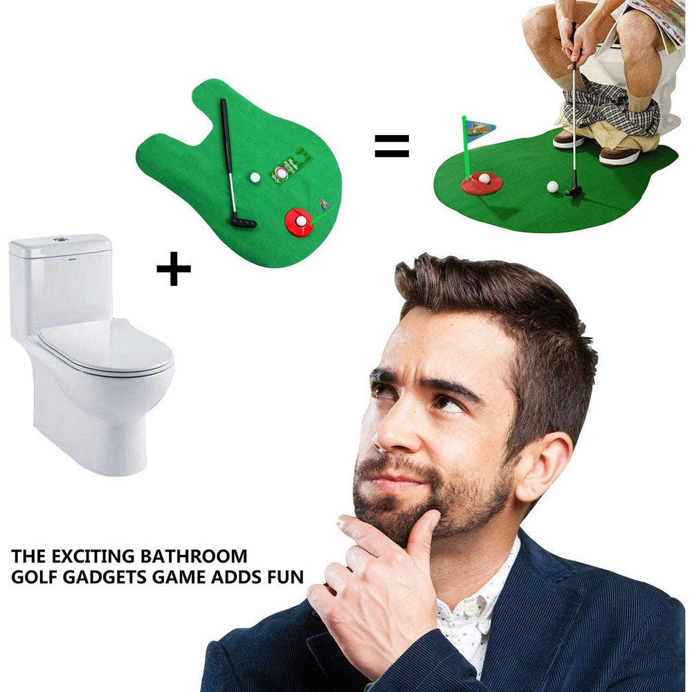 Potty Putter Toilet Golf Game