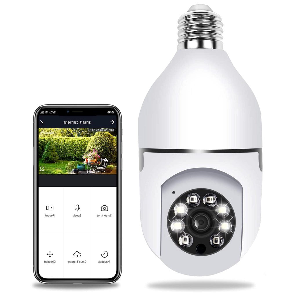 Light Bulb Security Camera