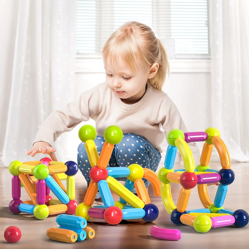 MAGBUILD Kids Magnetic Construction Set