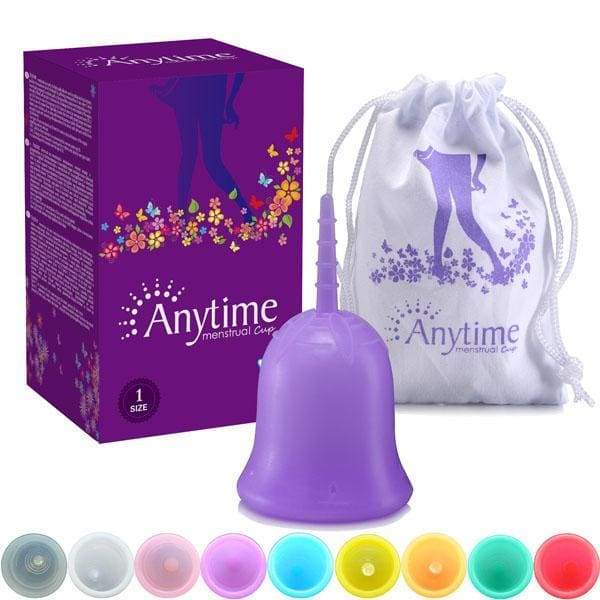Anytime Feminine Reusable Menstrual Hygiene Cup Medical 