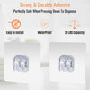 Adhesive Wall Hooks For Shower Caddy (1 Set) - Weloveinnov