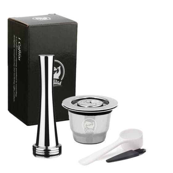Capsule For Nespresso - 2 In 1 Usage Refillable Capsule Crema Espresso Coffee Filter