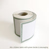Load image into Gallery viewer, Compostalabels - 100% Compostable and Biodegradable shipping labels on rolls
