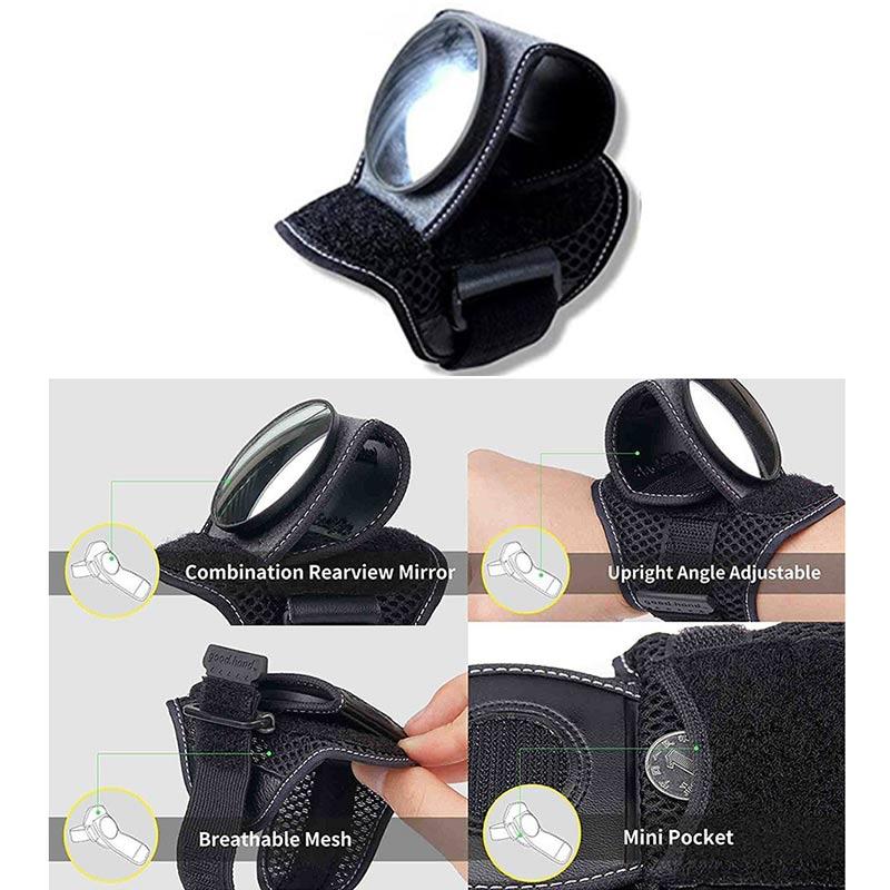 Cycling Rear View Mirror Wristband