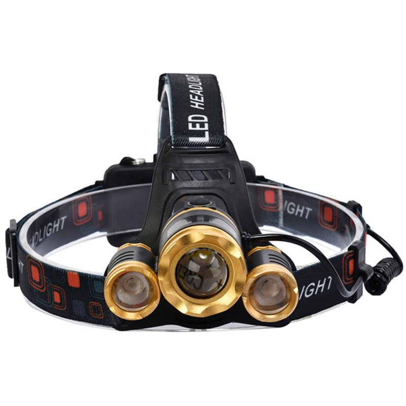 Ultra-Bright Rechargeable HeadTorch Waterproof Head Light