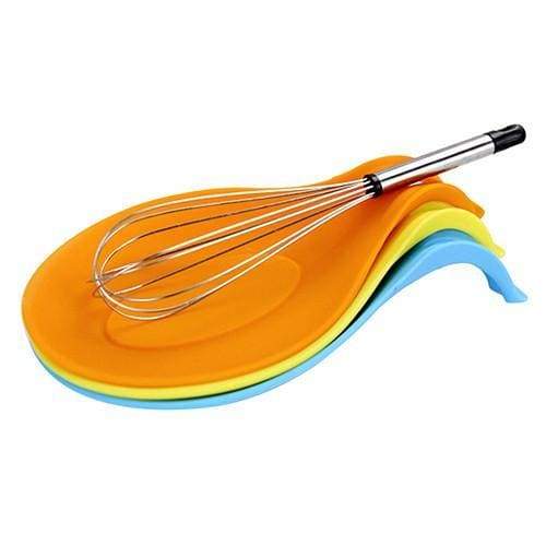 Durable Food-grade Utensil Holder Silicone Kitchen Spoon Rest