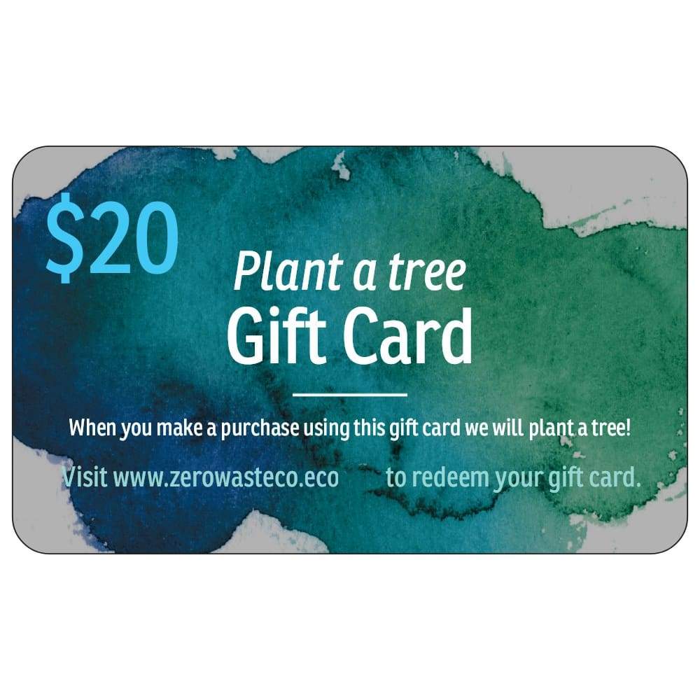 Eco-Gift Cards - Choose from $20 $50 or $100