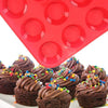 Load image into Gallery viewer, Non-Stick Silicone Baking Mould for Muffins, Cupcakes and Mini Cakes