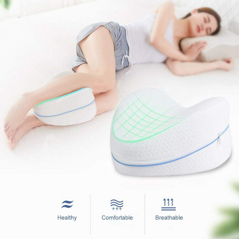 Oreiller orthopédique pour les jambes avec mousse à mémoire de forme