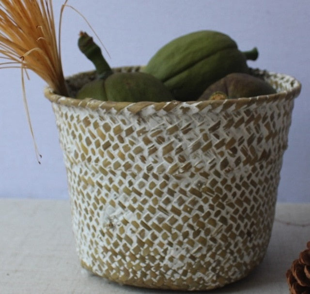 Woven Bamboo Storage Basket