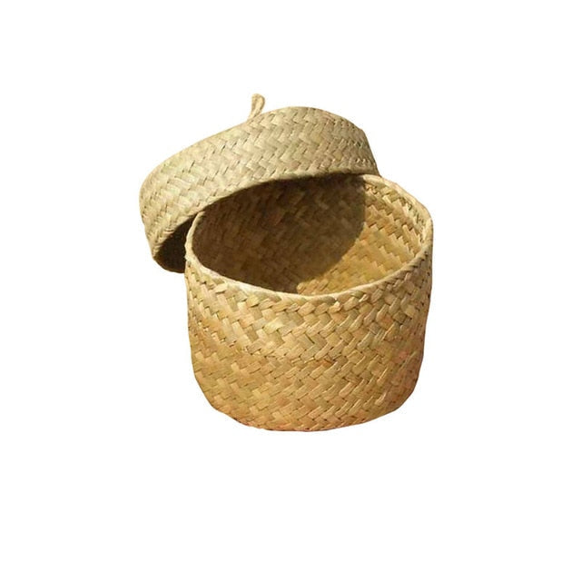 Handmade Bamboo Storage Baskets