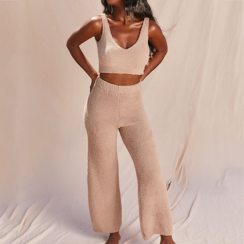 Cozy Knitted Lounge Set (2 pieces)