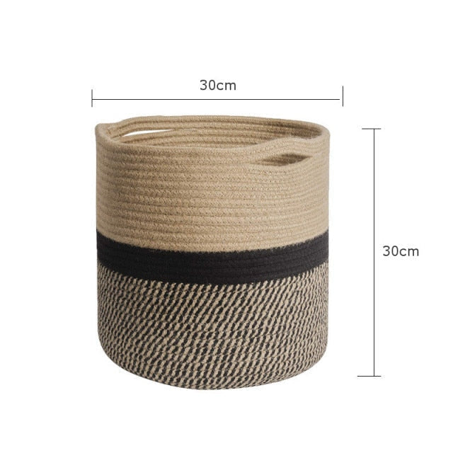 Seagrass Woven Plant Basket