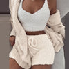 Cozy Knit Fluffy 3 Set