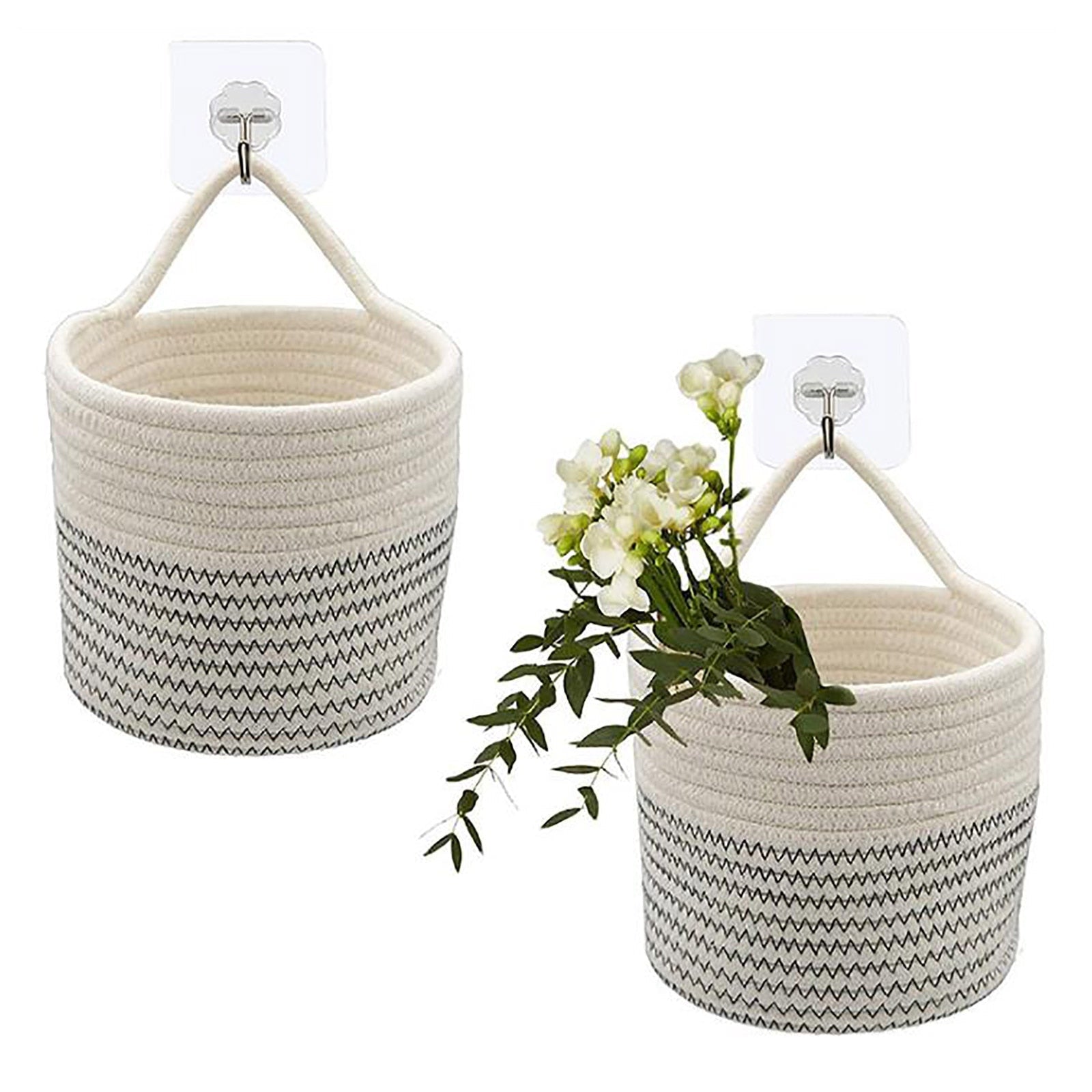 KC Foldable Hanging Bamboo Basket