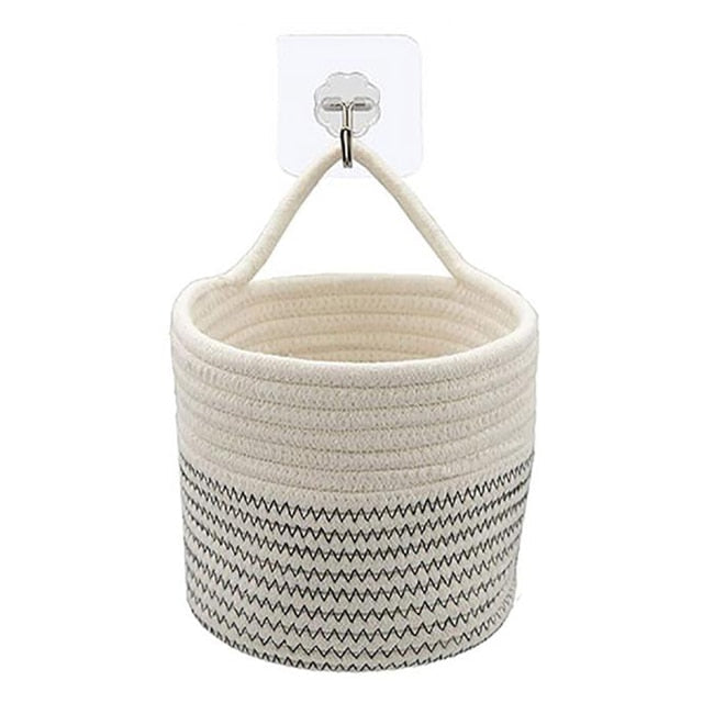 KC Foldable Hanging Bamboo Basket